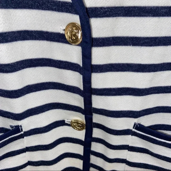 Crown and ivory navy & white blazer - Picture 3 of 5